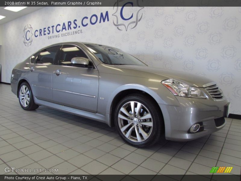 Platinum Graphite / Graphite 2008 Infiniti M 35 Sedan