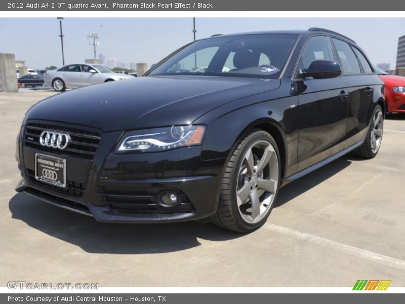 Phantom Black Pearl Effect / Black 2012 Audi A4 2.0T quattro Avant