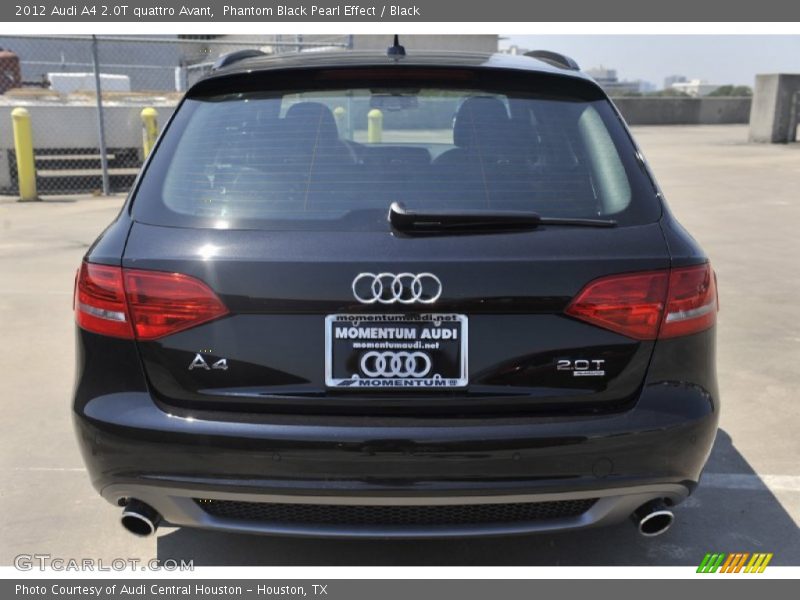 Phantom Black Pearl Effect / Black 2012 Audi A4 2.0T quattro Avant