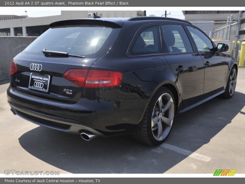 Phantom Black Pearl Effect / Black 2012 Audi A4 2.0T quattro Avant