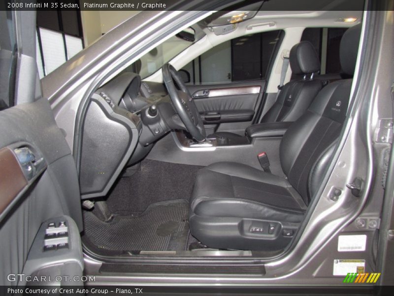 Platinum Graphite / Graphite 2008 Infiniti M 35 Sedan