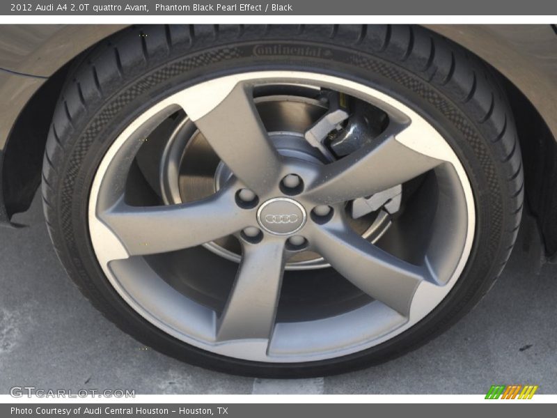 Phantom Black Pearl Effect / Black 2012 Audi A4 2.0T quattro Avant