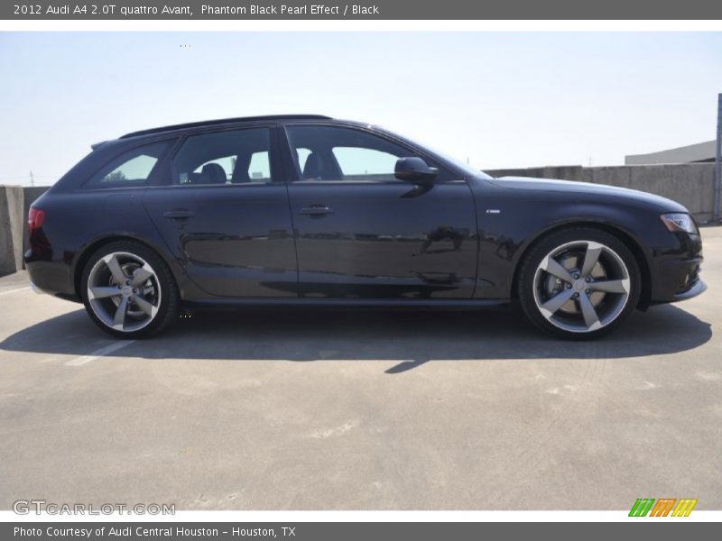 Phantom Black Pearl Effect / Black 2012 Audi A4 2.0T quattro Avant