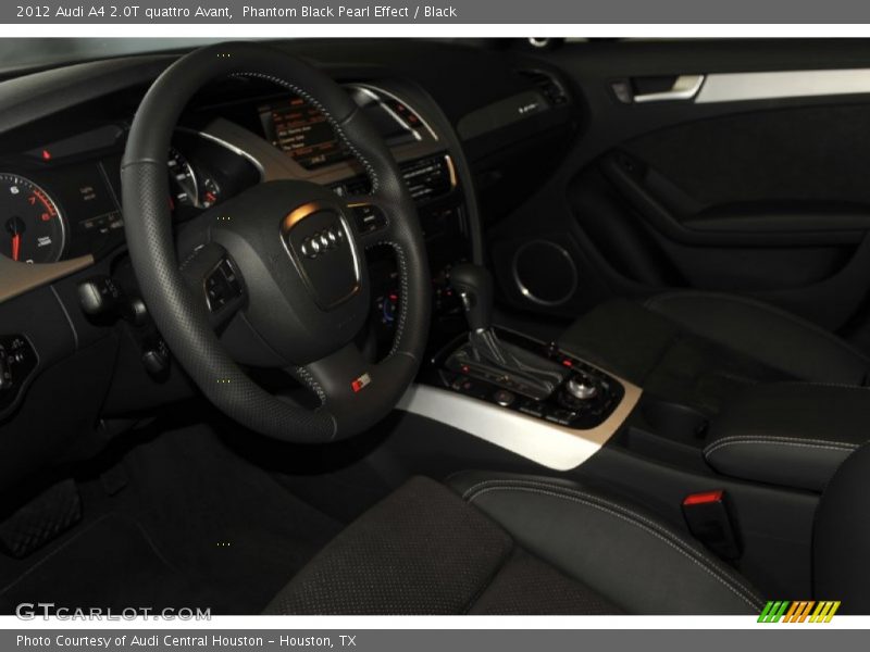 Phantom Black Pearl Effect / Black 2012 Audi A4 2.0T quattro Avant
