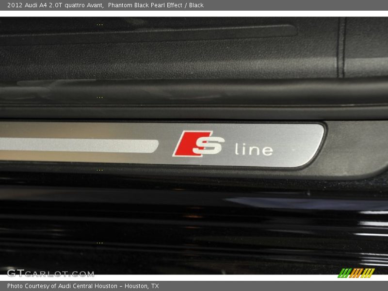 Phantom Black Pearl Effect / Black 2012 Audi A4 2.0T quattro Avant