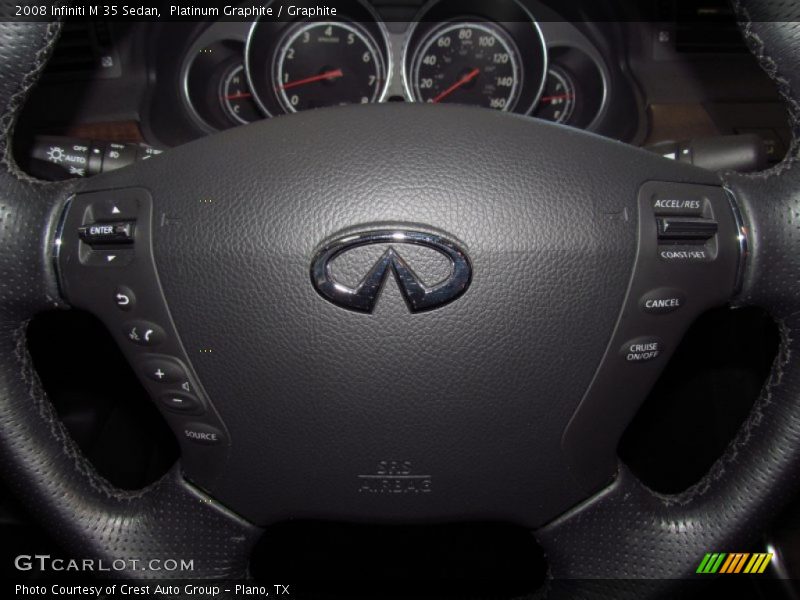 Platinum Graphite / Graphite 2008 Infiniti M 35 Sedan