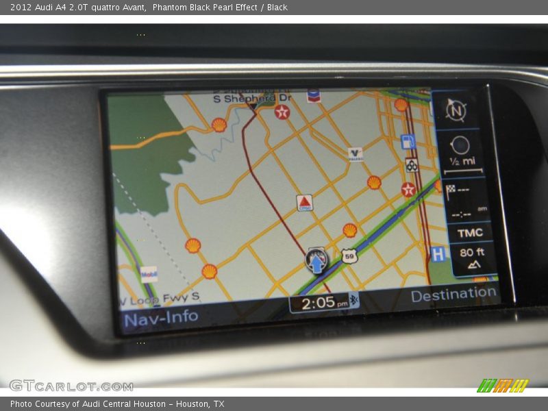 Navigation of 2012 A4 2.0T quattro Avant