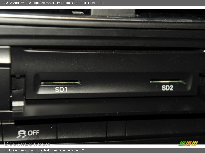 Phantom Black Pearl Effect / Black 2012 Audi A4 2.0T quattro Avant