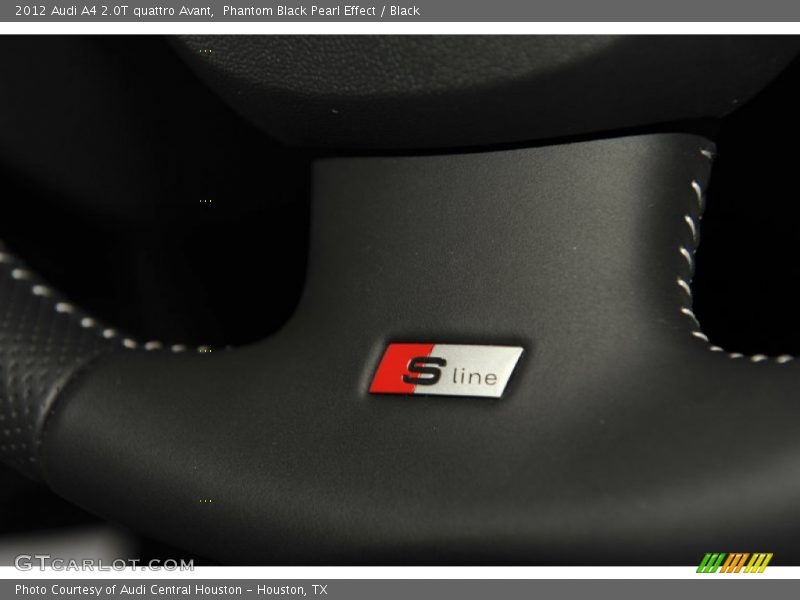 Phantom Black Pearl Effect / Black 2012 Audi A4 2.0T quattro Avant