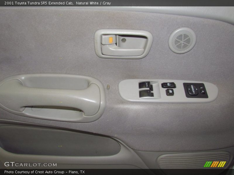 Natural White / Gray 2001 Toyota Tundra SR5 Extended Cab