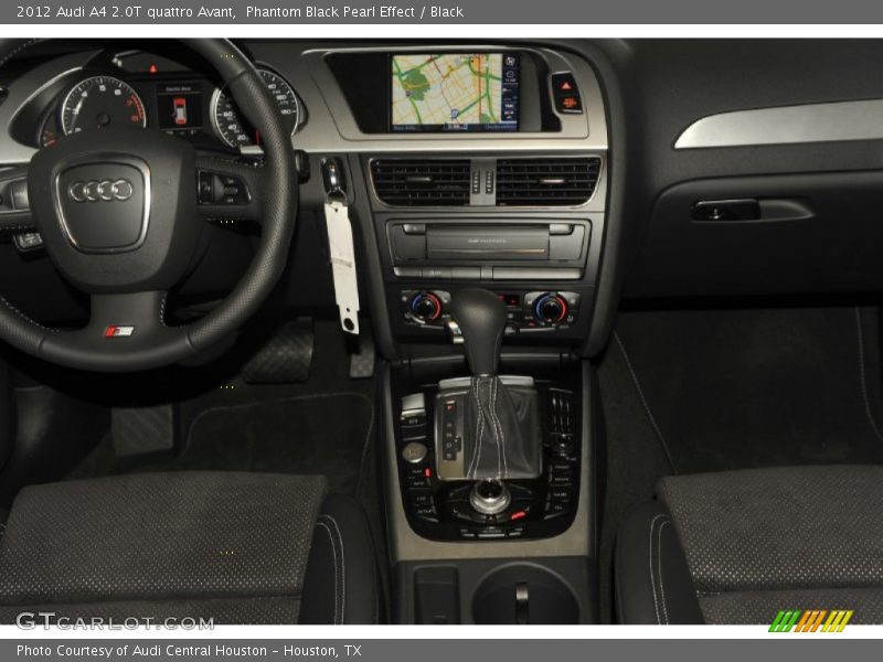 Phantom Black Pearl Effect / Black 2012 Audi A4 2.0T quattro Avant