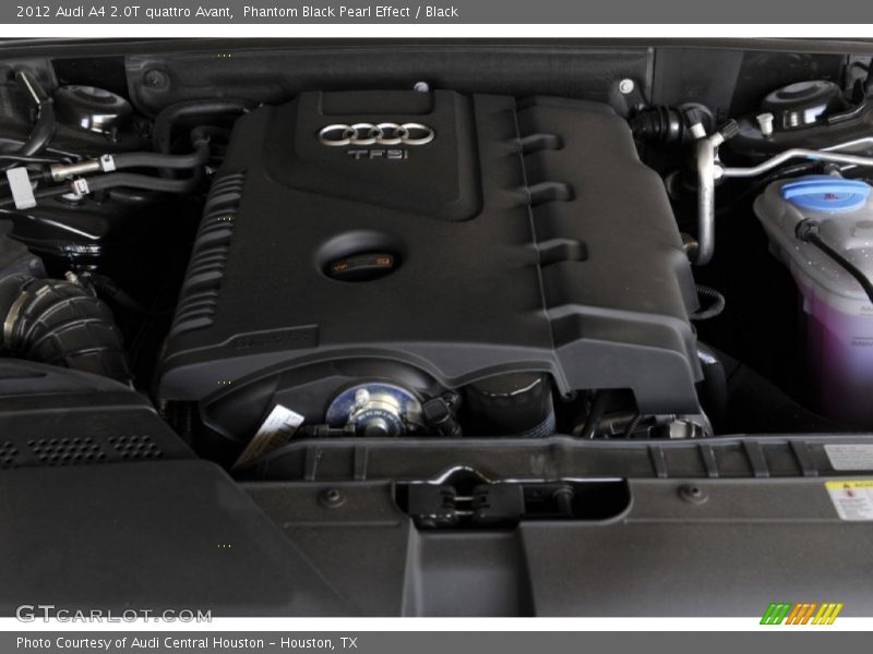  2012 A4 2.0T quattro Avant Engine - 2.0 Liter FSI Turbocharged DOHC 16-Valve VVT 4 Cylinder