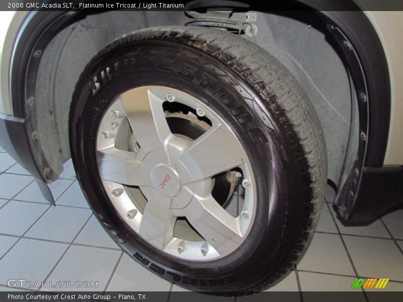 Platinum Ice Tricoat / Light Titanium 2008 GMC Acadia SLT