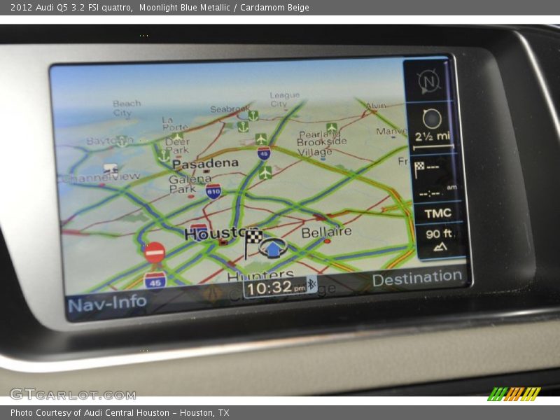 Navigation of 2012 Q5 3.2 FSI quattro