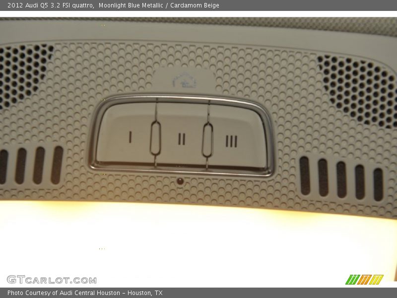 Moonlight Blue Metallic / Cardamom Beige 2012 Audi Q5 3.2 FSI quattro