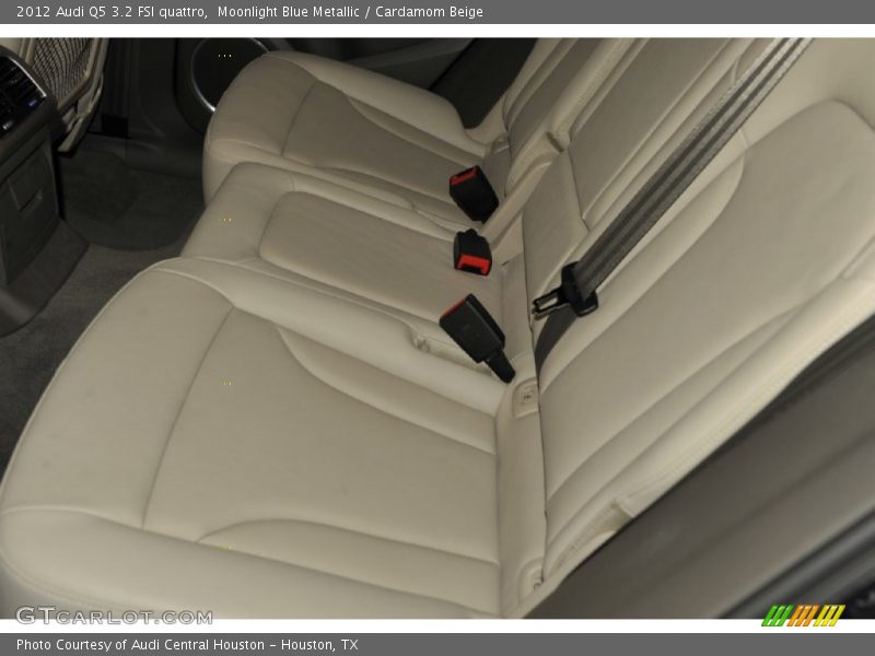 Moonlight Blue Metallic / Cardamom Beige 2012 Audi Q5 3.2 FSI quattro