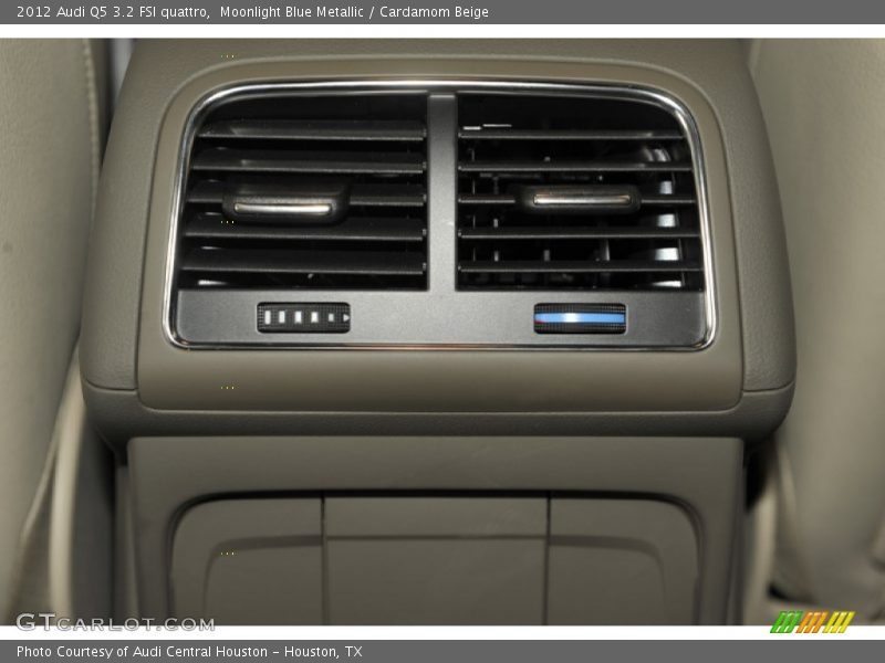 Moonlight Blue Metallic / Cardamom Beige 2012 Audi Q5 3.2 FSI quattro