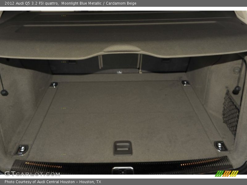 Moonlight Blue Metallic / Cardamom Beige 2012 Audi Q5 3.2 FSI quattro
