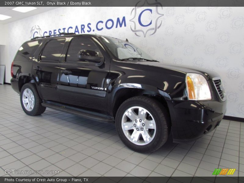 Onyx Black / Ebony Black 2007 GMC Yukon SLT