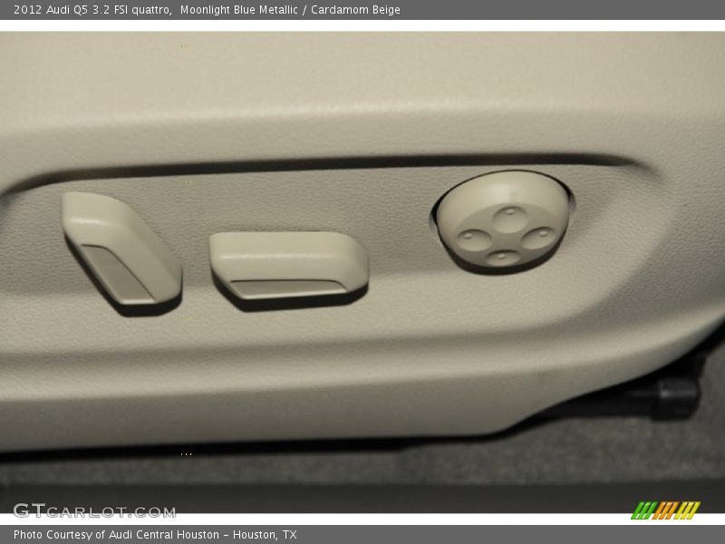 Moonlight Blue Metallic / Cardamom Beige 2012 Audi Q5 3.2 FSI quattro