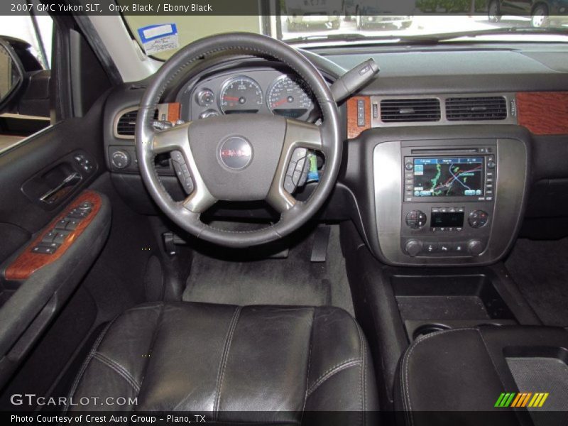 Onyx Black / Ebony Black 2007 GMC Yukon SLT