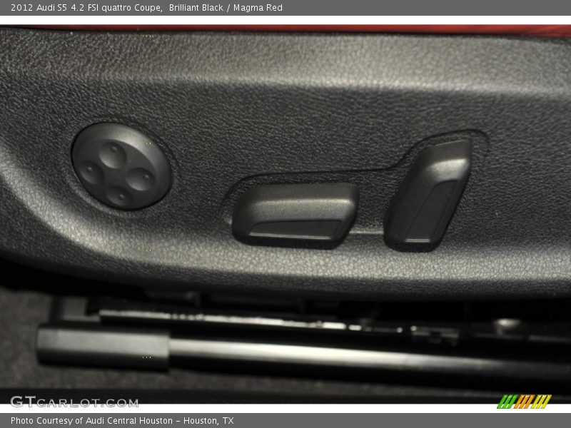 Brilliant Black / Magma Red 2012 Audi S5 4.2 FSI quattro Coupe