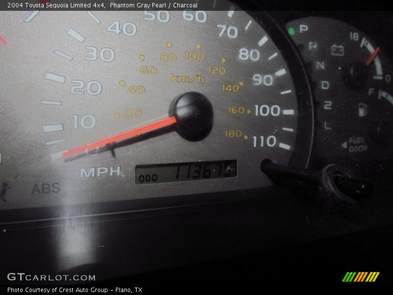 Phantom Gray Pearl / Charcoal 2004 Toyota Sequoia Limited 4x4