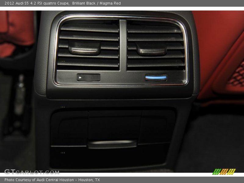 Brilliant Black / Magma Red 2012 Audi S5 4.2 FSI quattro Coupe