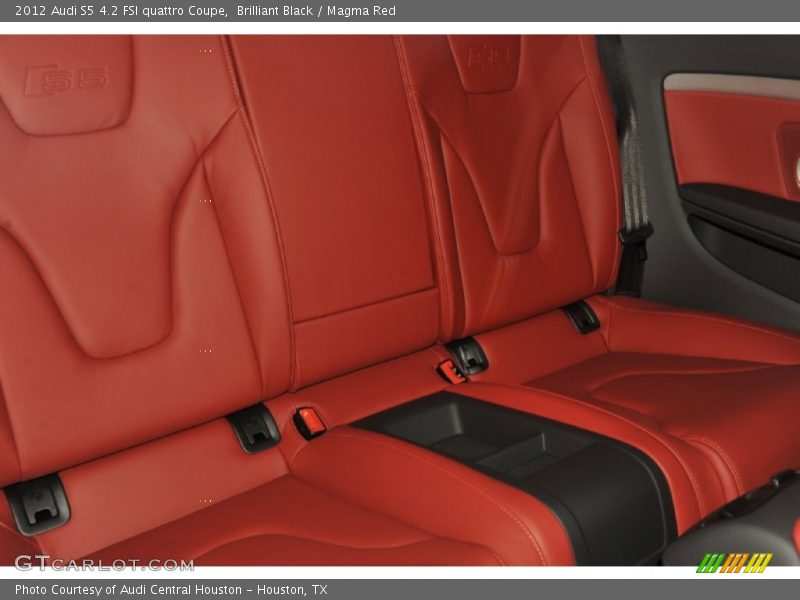 Brilliant Black / Magma Red 2012 Audi S5 4.2 FSI quattro Coupe