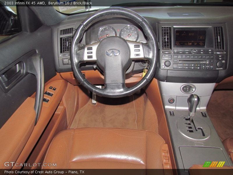 Beryllium 16 / Brick/Black 2003 Infiniti FX 45 AWD