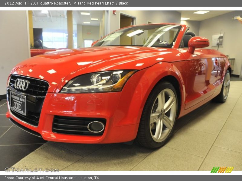 Misano Red Pearl Effect / Black 2012 Audi TT 2.0T quattro Roadster