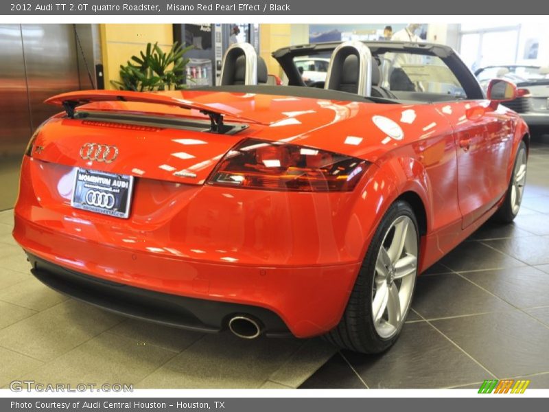 Misano Red Pearl Effect / Black 2012 Audi TT 2.0T quattro Roadster