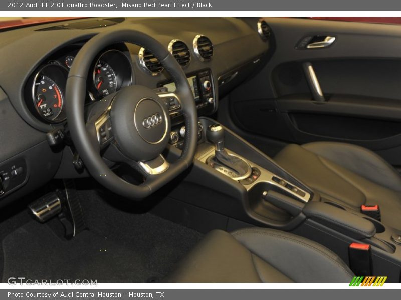  2012 TT 2.0T quattro Roadster Black Interior