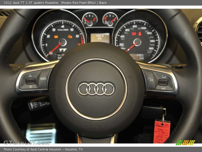 Controls of 2012 TT 2.0T quattro Roadster
