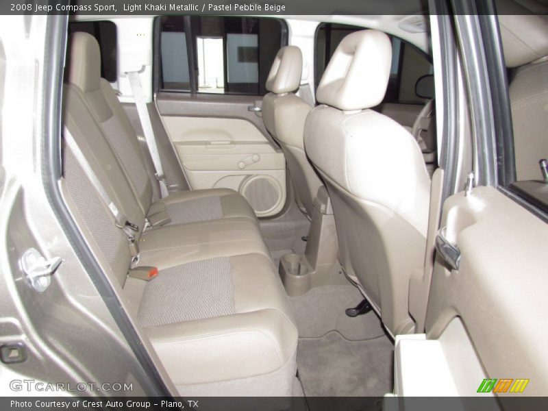 Light Khaki Metallic / Pastel Pebble Beige 2008 Jeep Compass Sport
