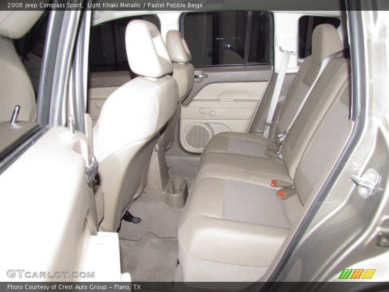 Light Khaki Metallic / Pastel Pebble Beige 2008 Jeep Compass Sport