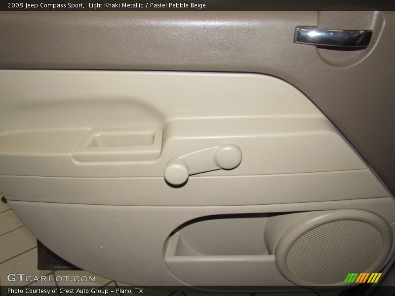 Light Khaki Metallic / Pastel Pebble Beige 2008 Jeep Compass Sport
