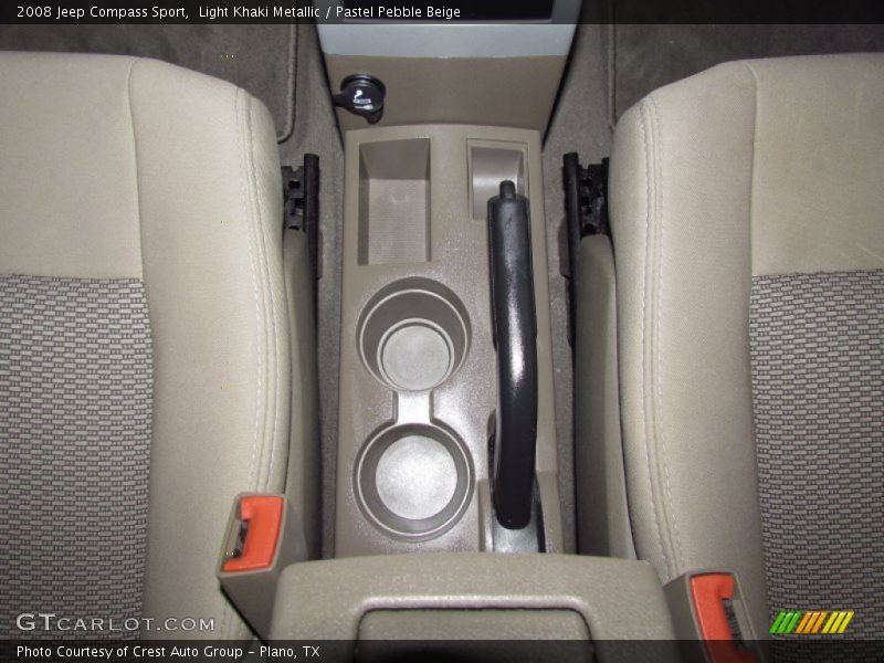 Light Khaki Metallic / Pastel Pebble Beige 2008 Jeep Compass Sport