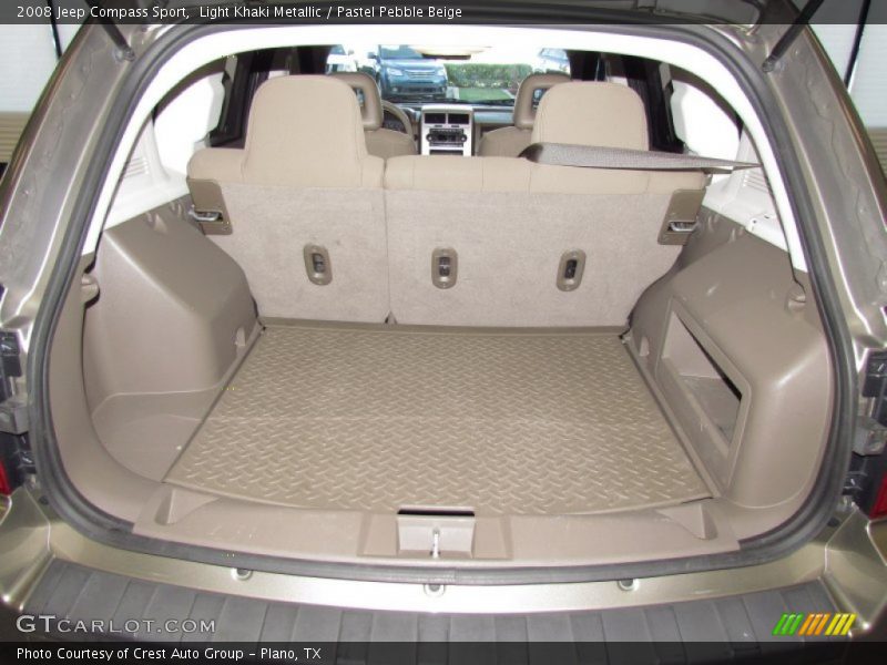 Light Khaki Metallic / Pastel Pebble Beige 2008 Jeep Compass Sport
