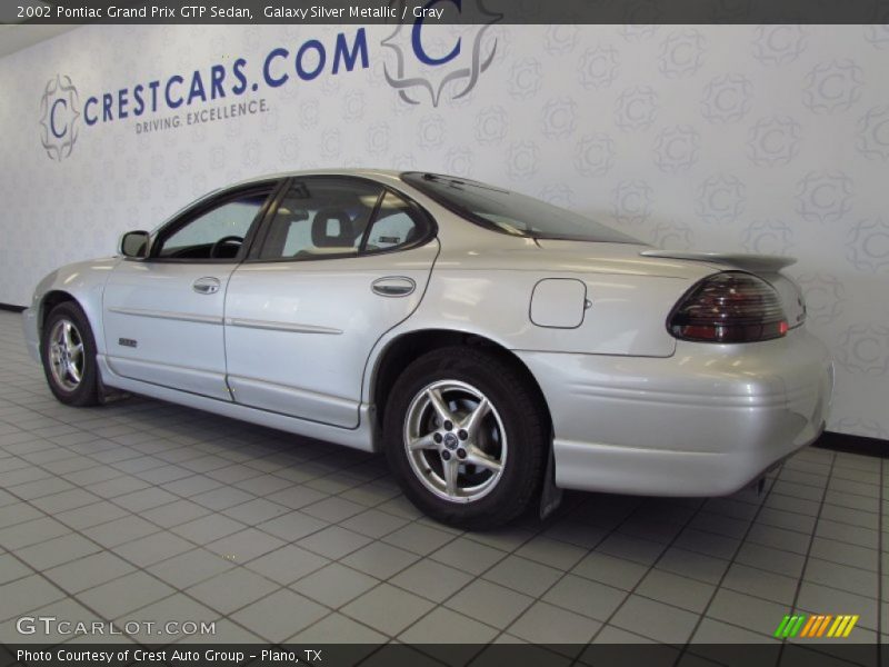 Galaxy Silver Metallic / Gray 2002 Pontiac Grand Prix GTP Sedan