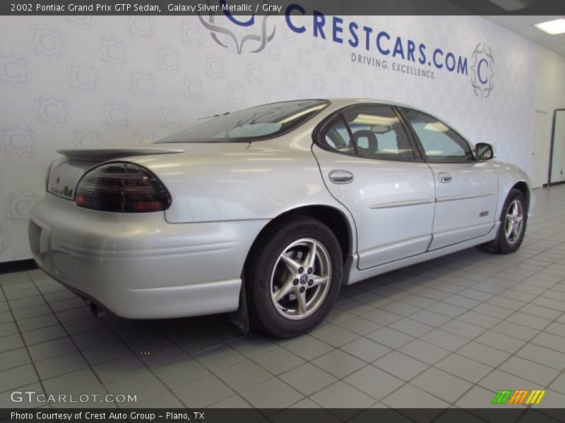 Galaxy Silver Metallic / Gray 2002 Pontiac Grand Prix GTP Sedan