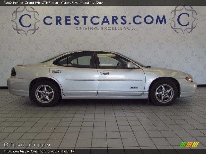 Galaxy Silver Metallic / Gray 2002 Pontiac Grand Prix GTP Sedan