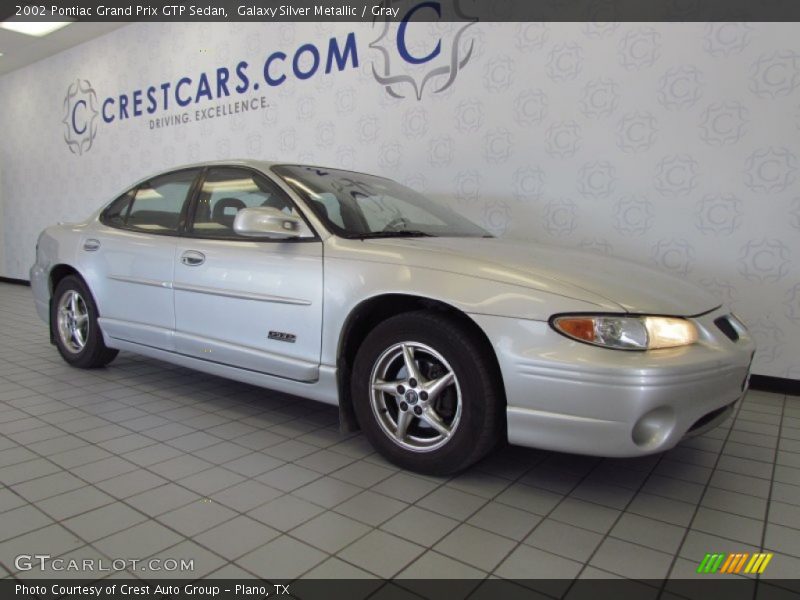 Galaxy Silver Metallic / Gray 2002 Pontiac Grand Prix GTP Sedan