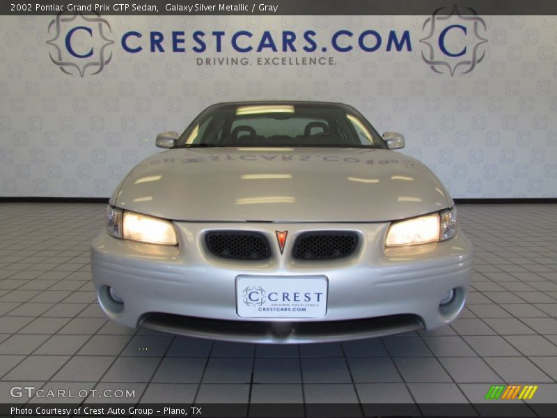 Galaxy Silver Metallic / Gray 2002 Pontiac Grand Prix GTP Sedan