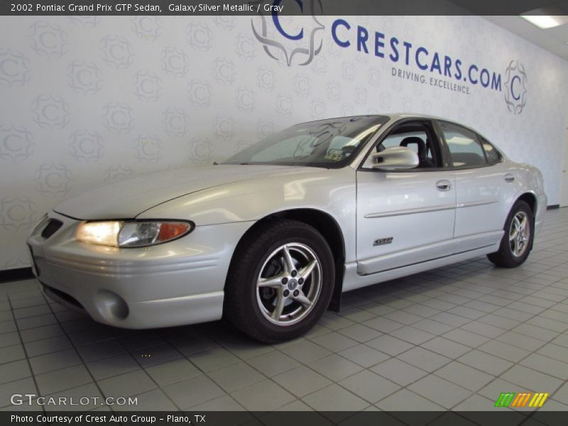 Galaxy Silver Metallic / Gray 2002 Pontiac Grand Prix GTP Sedan