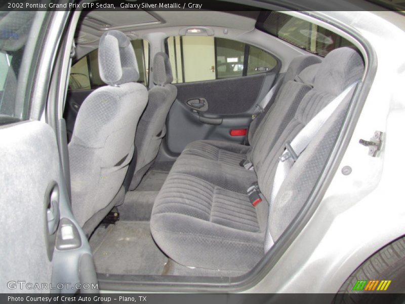  2002 Grand Prix GTP Sedan Gray Interior