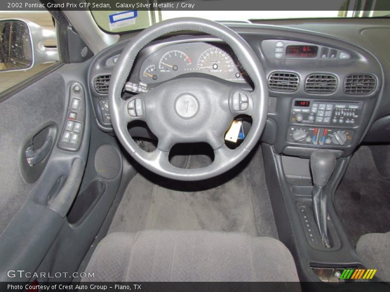 Galaxy Silver Metallic / Gray 2002 Pontiac Grand Prix GTP Sedan