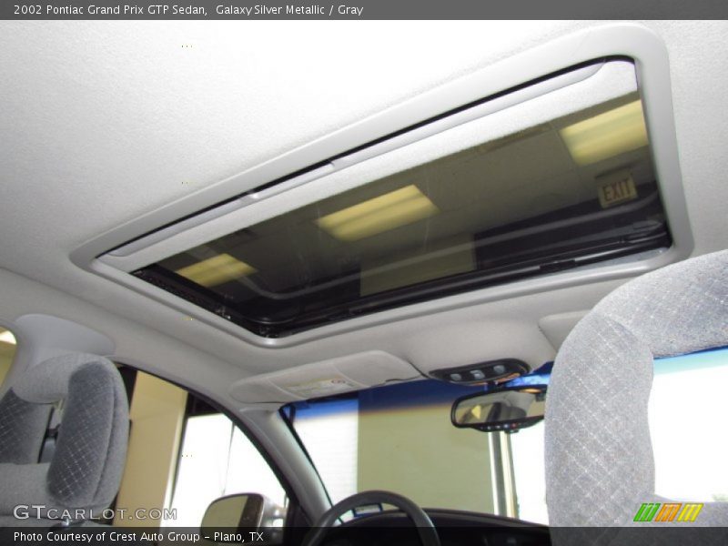 Galaxy Silver Metallic / Gray 2002 Pontiac Grand Prix GTP Sedan