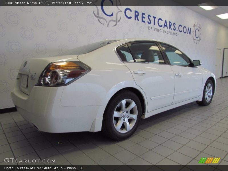 Winter Frost Pearl / Frost 2008 Nissan Altima 3.5 SE