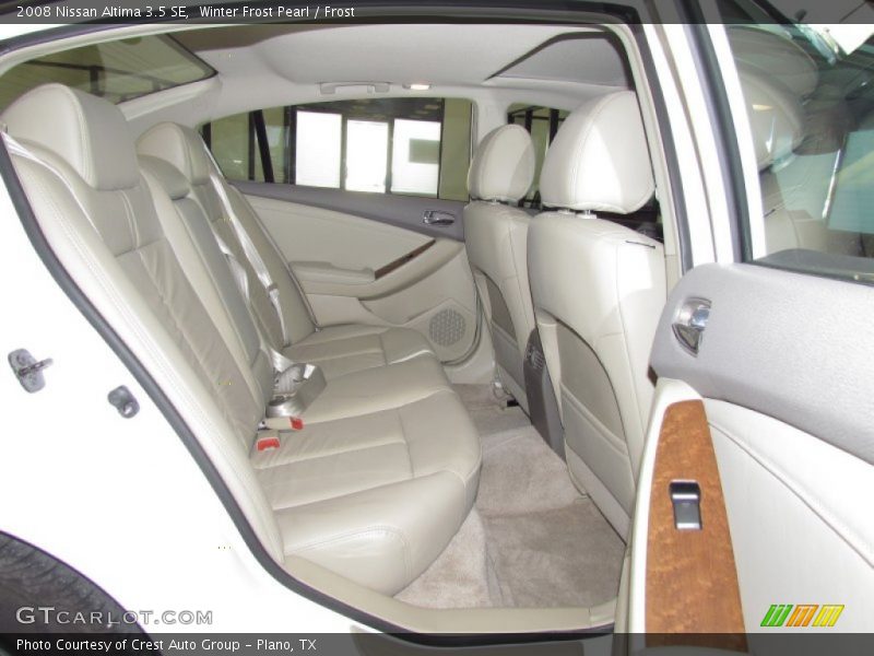 Winter Frost Pearl / Frost 2008 Nissan Altima 3.5 SE